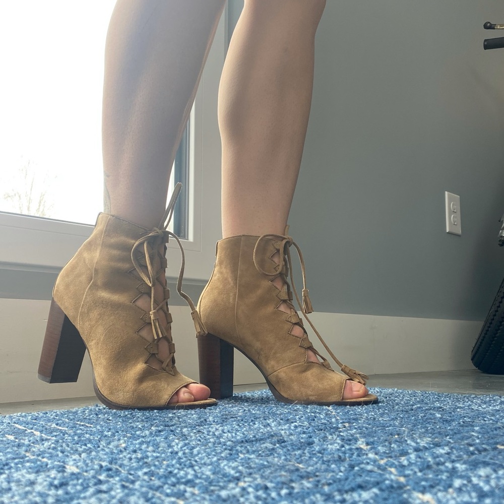 Frye Heels, Sandals